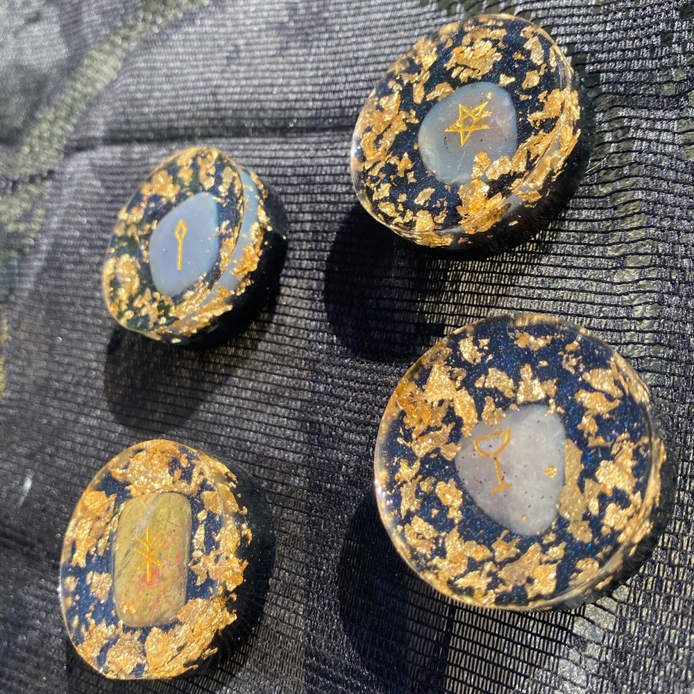 Wellness Witch Rune dresser knob set